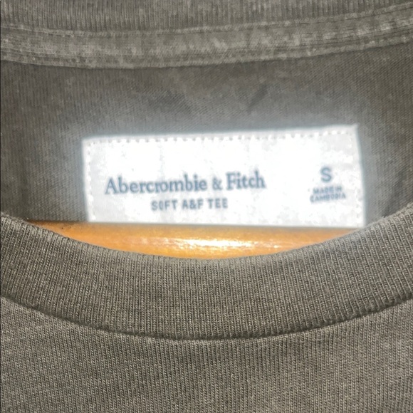Abercrombie & Fitch Men’s Size Small Green NYC Soft Tee 100% Cotton - Picture 3 of 7